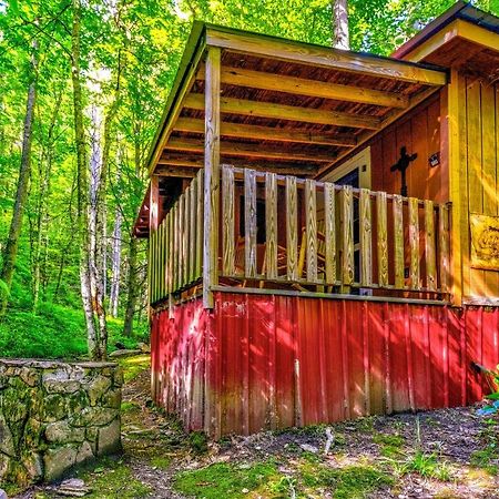 Panther Creek Cabins Cherokee Eksteriør bilde