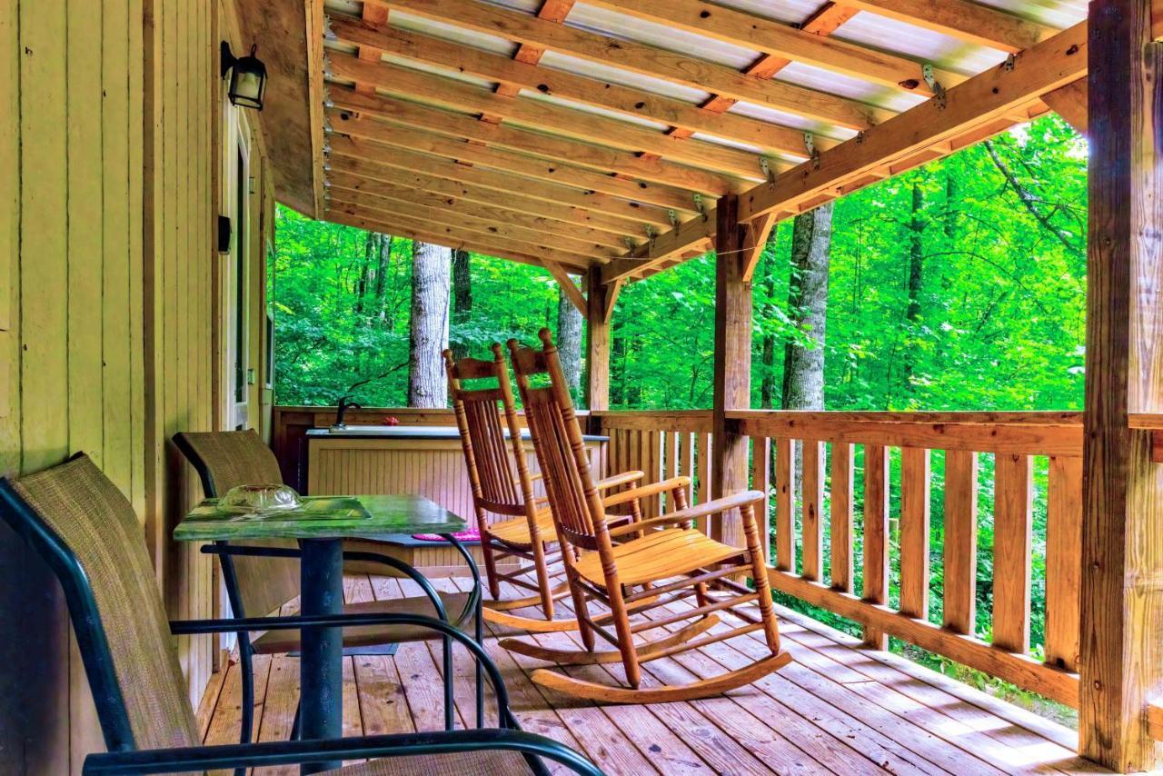 Panther Creek Cabins Cherokee Eksteriør bilde