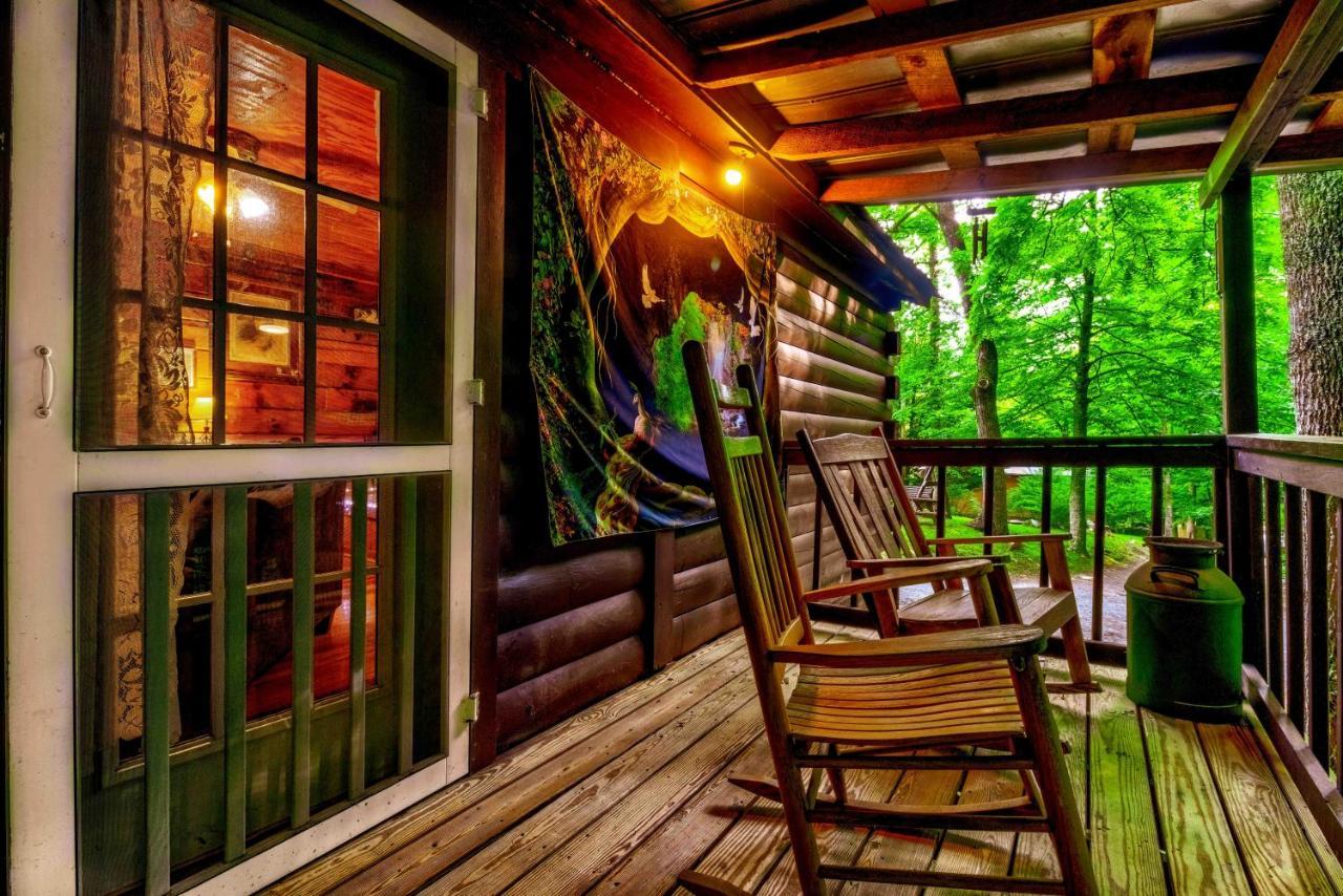 Panther Creek Cabins Cherokee Eksteriør bilde