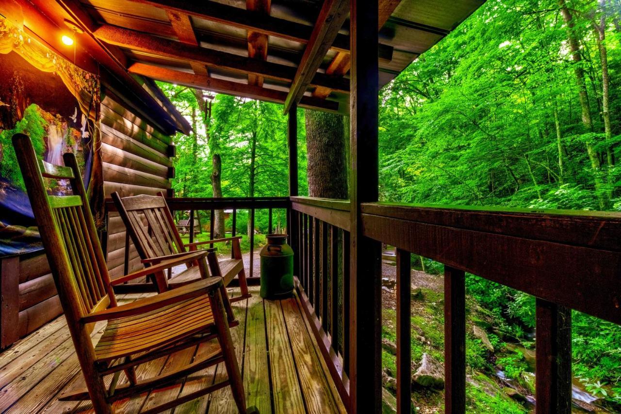 Panther Creek Cabins Cherokee Eksteriør bilde