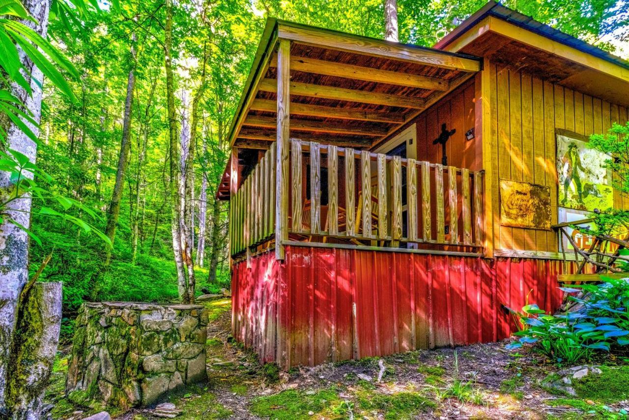 Panther Creek Cabins Cherokee Eksteriør bilde