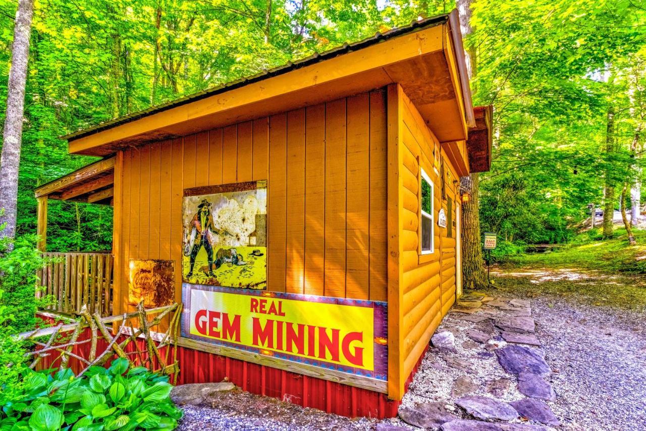 Panther Creek Cabins Cherokee Eksteriør bilde
