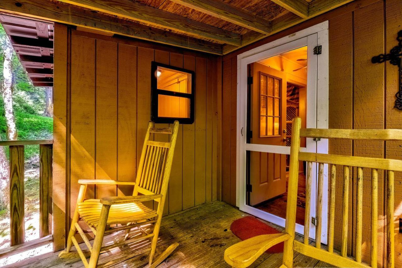 Panther Creek Cabins Cherokee Eksteriør bilde